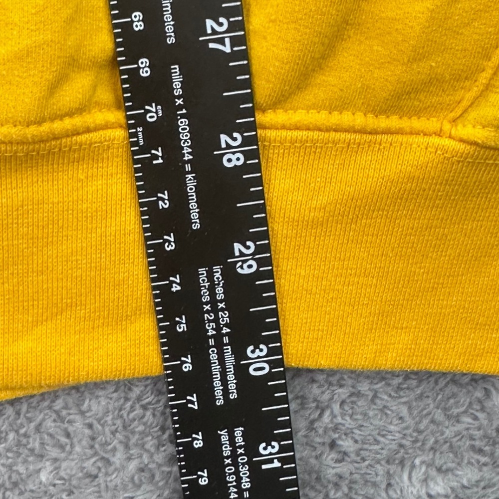 NFL Team Apparel Pittsburgh Steelers Hoodie Mens 2XL Gold Pullover DA61 2015 - Picture 5 of 8
